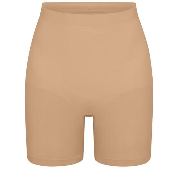 SKIMS Women's Seamless Sculpt Mid Thigh Short Size L/XL in Clay - Picture 5 of 8